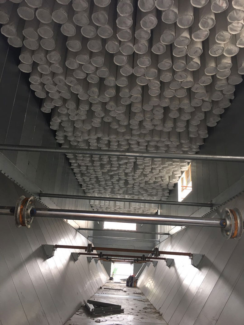 布袋除塵器內部 布袋除塵器內部